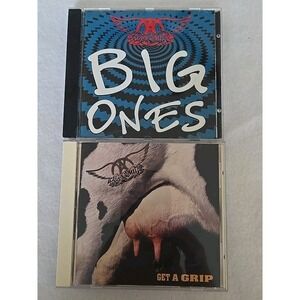 Aerosmith Lot Of 2 CDs‎ Get a Grip & Big Ones